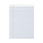 TOPS Prism + Colored Writing Pads, Wide/Legal Rule, 50 Pastel Gray 8.5 x 11.75 Sheets, 12/Pack