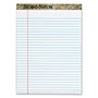 TOPS Second Nature Recycled Ruled Pads, Wide/Legal Rule, 50 White 8.5 x 11.75 Sheets, Dozen