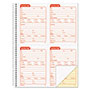 TOPS Service Call Book, Two-Part Carbonless, 4 x 5.5, 4/Page, 200 Forms