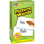 Trend Enterprises Flash Cards, Skill Drill, 3"x6", Picture Word Association