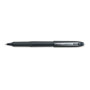 Uni-Ball Grip Stick Roller Ball Pen, Micro 0.5mm, Black Ink/Barrel, Dozen