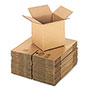 Universal Cubed Fixed-Depth Corrugated Shipping Boxes, Regular Slotted Container (RSC), Medium, 8" x 8" x 8", Brown Kraft, 25/Bundle