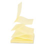 Universal Fan-Folded Self-Stick Pop-Up Note Pads Cabinet Pack, 3" x 3", Yellow, 90 Sheets/Pad, 24 Pads/Pack