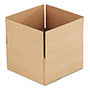 Universal Fixed-Depth Corrugated Shipping Boxes, Regular Slotted Container (RSC), 12" x 12" x 6", Brown Kraft, 25/Bundle