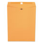 Universal Kraft Clasp Envelope, 32 lb Bond Weight Kraft, #97, Square Flap, Clasp/Gummed Closure, 10 x 13, Brown Kraft, 100/Box