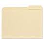 Universal Top Tab File Folders, 1/3-Cut Tabs: Right Position, Letter Size, 0.75" Expansion, Manila, 100/Box