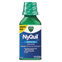 Vicks® NyQuil Cold and Flu NightTime Liquid, 12 oz. Bottle, 12/Case