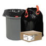 Webster Heavy-Duty Trash Bags, 30 gal, 1.2 mil, 30.5" x 33", Black, 200/Box
