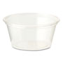 World Centric PLA Clear Cold Cups, Souffle, 2 oz, Clear, 2,000/Carton