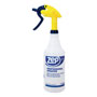 Zep Commercial® Professional Spray Bottle w/Trigger Sprayer, 32 oz, Clear Plastic