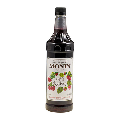Monin Pet Wild Raspberry Drink Syrup, 1 Liter