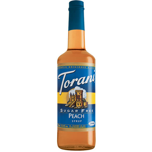 Torani® Peach Syrup Sugar Free PET | 01-1062 | ReStockIt.com