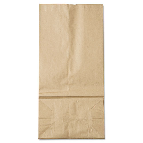 GEN #16 Paper Grocery Bag, 40lb Kraft, Standard 7 3/4 x 4 13/16 x 16, 500 bags