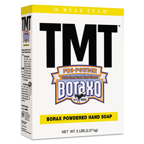 Dial TMT Powdered Hand Soap, Unscented Powder, 5lb Box, 10/Carton