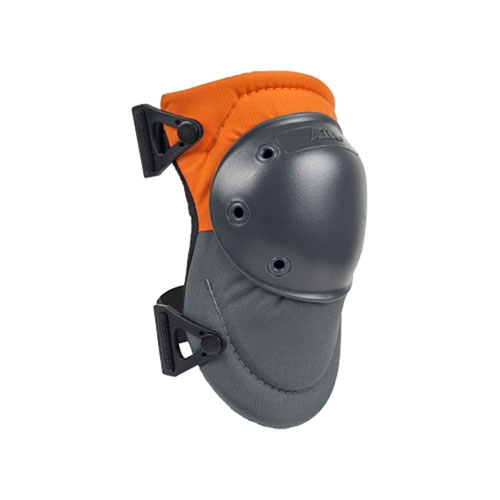 Alta AltaPRO™ AltaLOK™ Hard Cap Industrial Knee Pad, Hook and Loop, Orange/Gray
