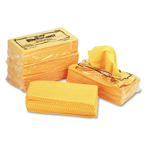 Chicopee Stretch 'n Dust Cloths, 23 1/4 x 24, Orange/Yellow, 20/Bag, 5 Bags/Carton
