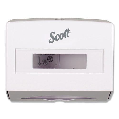 Scott® Scottfold Folded Towel Dispenser, 10 3/4w x 4 3/4d x 9h, White