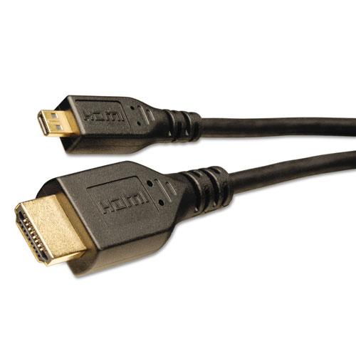 Tripp Lite High Speed HDMI Cable with Ethernet, Digital Video with Audio (M/M), 3 ft, Black
