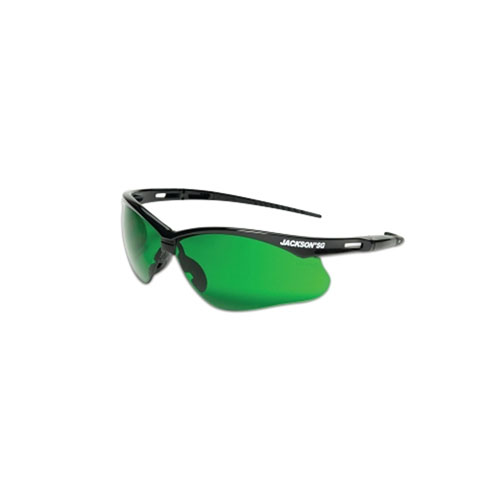 Jackson Safety® SG Series Safety Glasses, IR 3.0/Polycarbonate/Anti-Scratch Lens, Black