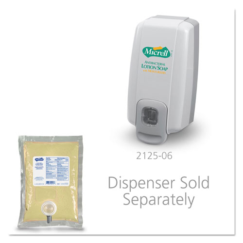 Gojo NXT Antibacterial Lotion Soap Refill, Balsam Scent, 1000mL, 8/Carton