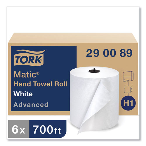 Tork Advanced Matic Hand Towel Roll, 7.7