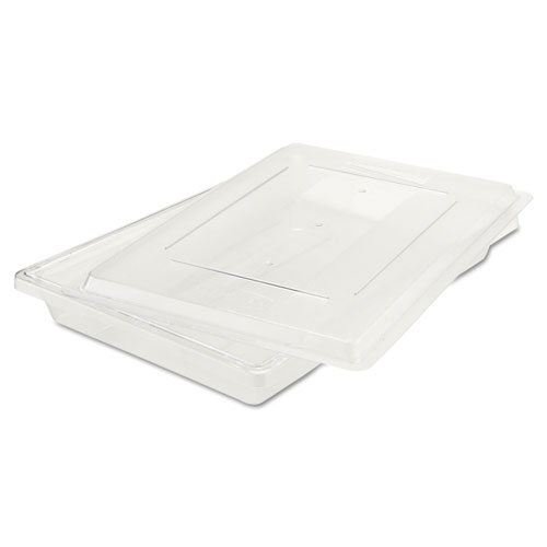 Rubbermaid Food/Tote Boxes, 5gal, 26w x 18d x 3 1/2h, Clear