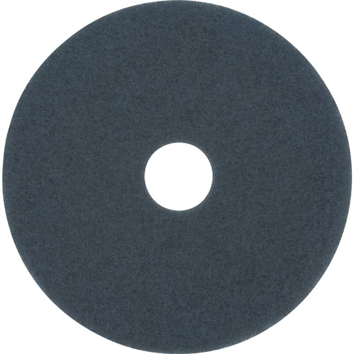 3M Blue Cleaner Pad 5300, 5/Case, Round x 14" Diameter x 1" Thickness