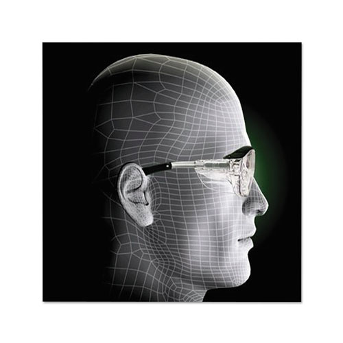 3M Nuvo™ Reader Protective Eyewear, +1.5 Diopter, Clear Anti-Fog Lens, Gray Frame