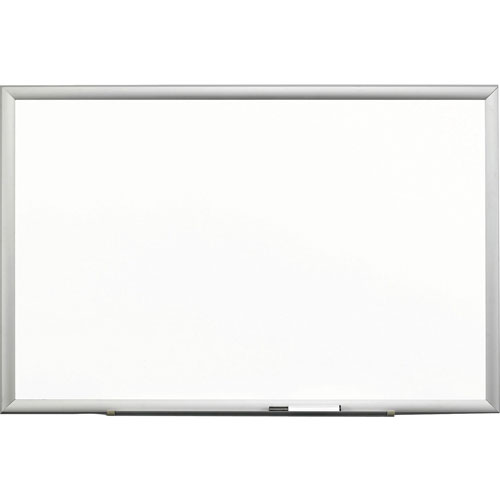 3M Porcelain Dry Erase Board, 72 x 48, Widescreen Aluminum Frame