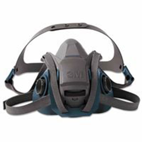 3M Rugged Comfort Quic-Latch Half-Facepiece Reusable Respirators, Large