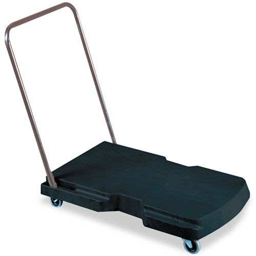 Rubbermaid Utility-Duty Home/Office Cart, 250 lb Capacity, 20.5 x 32.5, Platform, Black