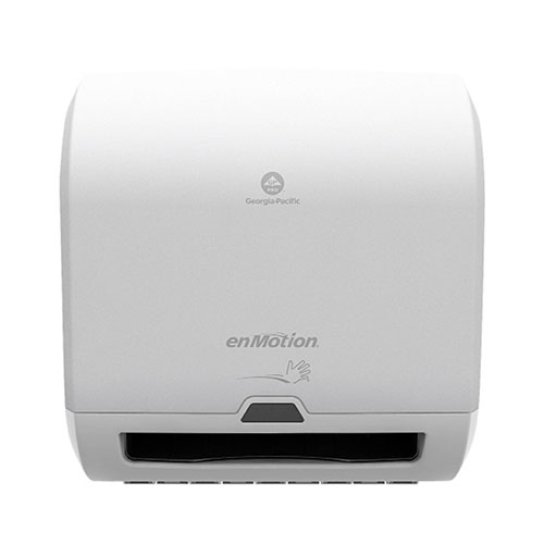 enMotion Impulse® 8" 1-Roll Automated Touchless Paper Towel Dispenser, White, 59437A, 12.700" W x 8.580" D x 13.800" H