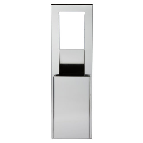 enMotion Stainless Steel Recessed Trash Receptacle for 16