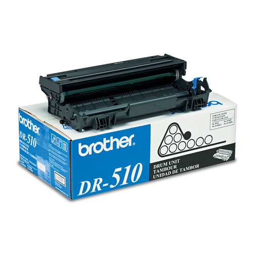 Brother DR510 Drum Unit, 20000 Page-Yield, Black