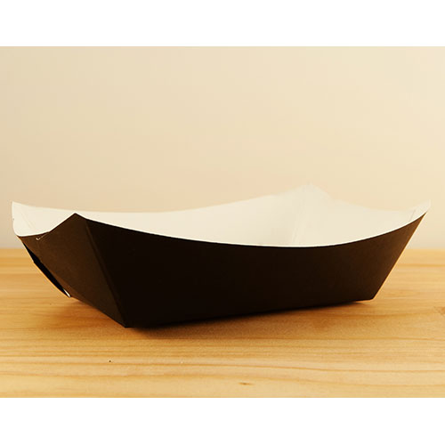 SQP Food Tray #250 Solid Black