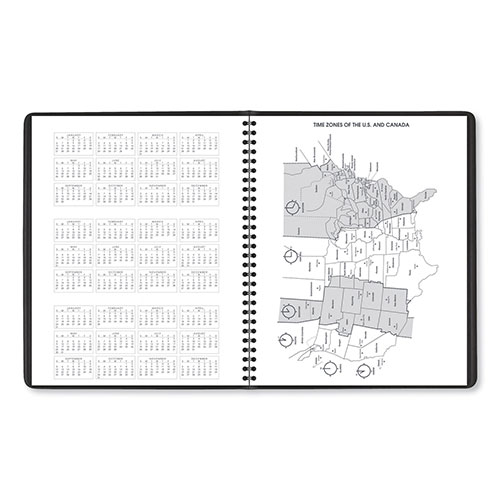 At-A-Glance Monthly Planner, 11 x 9, Black, 2022-2023