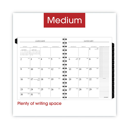 At-A-Glance Executive Weekly/Monthly Planner Refill with Hourly Appointments, 8.75 x 6.88, White Sheets, 12-Month (Jan to Dec): 2024