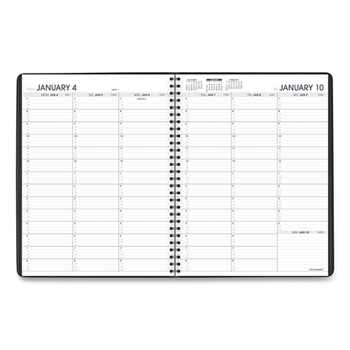 At-A-Glance Weekly Appointment Book, 11 x 8.25, Black Cover, 13-Month (Jan to Jan): 2024 to 2025