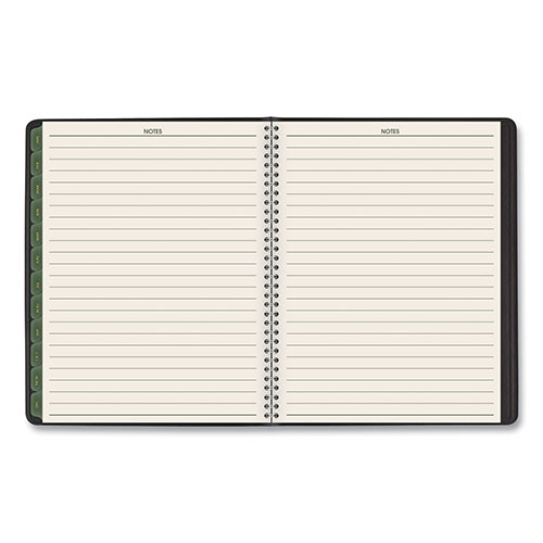 At-A-Glance Recycled Weekly Vertical-Column Format Appointment Book, 8.75 x 7, Black Cover, 12-Month (Jan to Dec): 2023