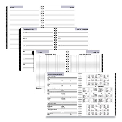 At-A-Glance DayMinder Executive Weekly/Monthly Refill, 8.75 x 7, White Sheets, 12-Month (Jan to Dec): 2024