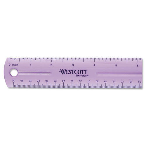 Westcott® 12" Jewel Colored Ruler