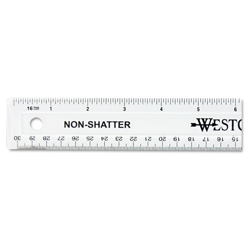 Westcott® 12" Shatterproof Ruler