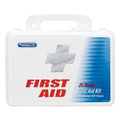Physicians Care Office First Aid Kit, for Up to 25 People, 131 Pieces/Kit