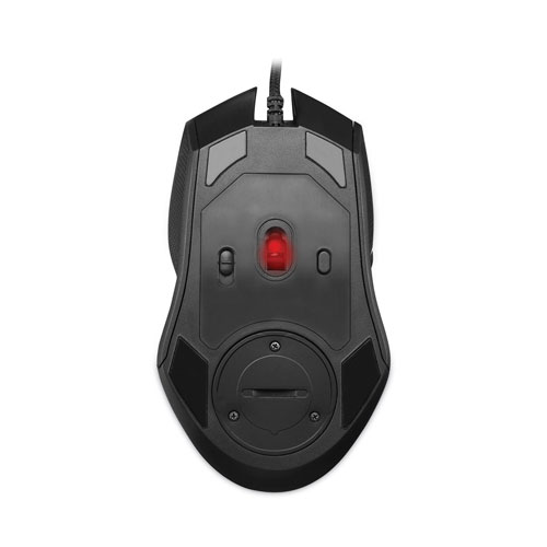 Adesso iMouse X5 Illuminated Seven-Button Gaming Mouse, USB 2.0, Left/Right Hand Use, Black