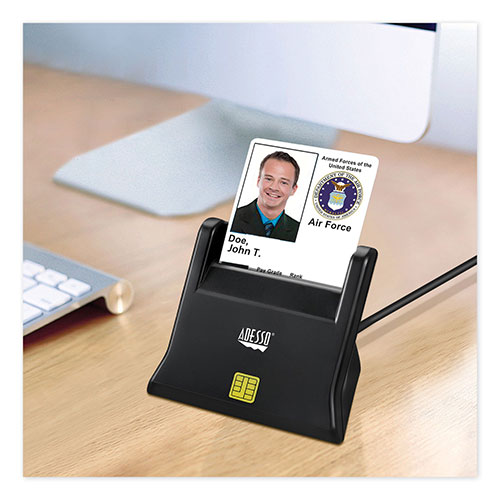 Adesso SCR-300 Smart Card Reader, USB