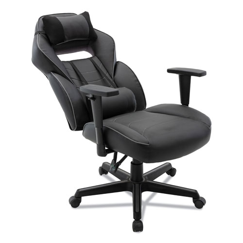 Alera Racing Style Ergonomic Gaming Chair, Supports 275 lb, 15.91