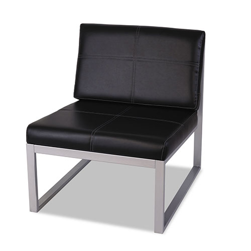 Alera Ispara Series Armless Chair, 26.38