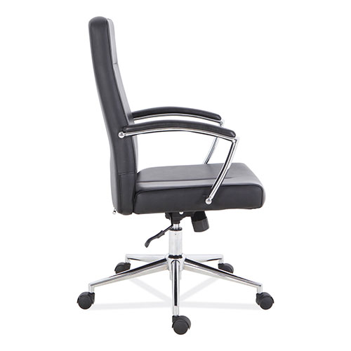 Alera Workspace by Alera Leather Task Chair, Supports Up to 275 lb, 18.19