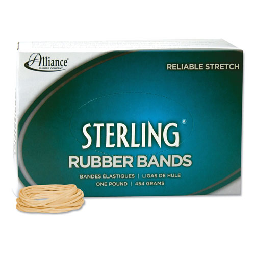 Alliance Rubber Sterling Rubber Bands, Size 16, 0.03" Gauge, Crepe, 1 lb Box, 2,300/Box