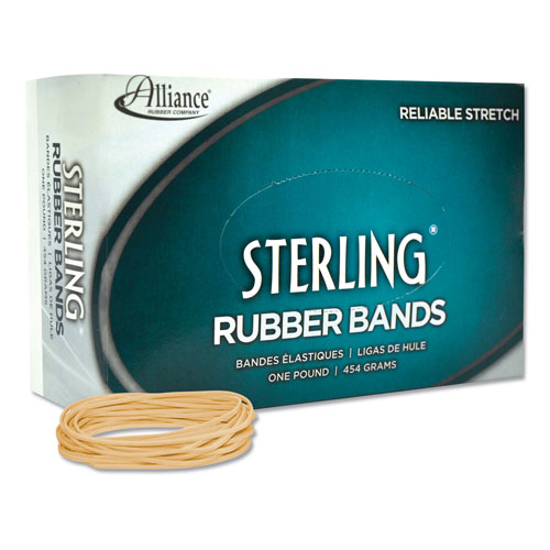 Alliance Rubber Sterling Rubber Bands, Size 19, 0.03
